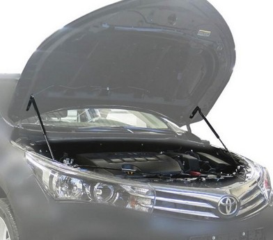 Упоры капота для Toyota Corolla (2013-) «Rival» A.ST.5701.1