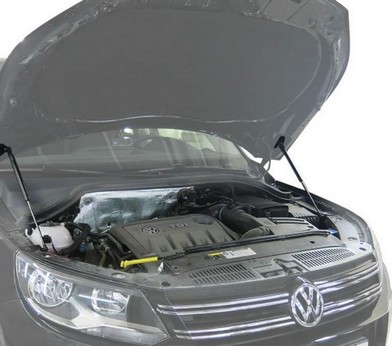 Упоры капота для Volkswagen Tiguan (2011-2016) «Rival» A.ST.5802.1