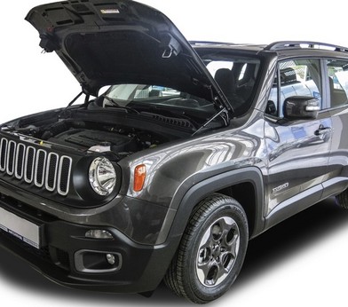 Упоры капота для Jeep Renegade (2014-) «АвтоУПОР»