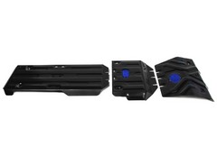 Защита радиатора, картера, КПП и РК для Lexus GX 460 (2013-н.в.) «Rival»