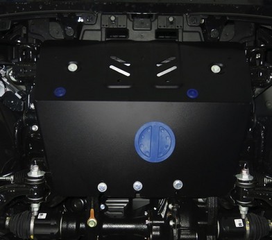 Защита радиатора часть 1 для Toyota Land Cruiser 150 Prado (2009-2013) «Rival» 111.9516.1