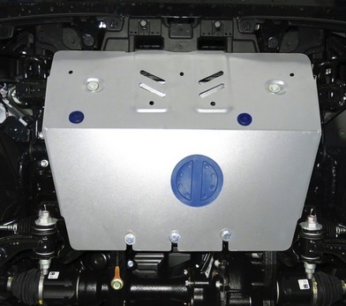 Защита радиатора для Lexus GX 460 (2013-н.в.) «Rival» 333.9516.1