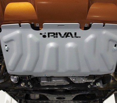 Защита радиатора для Mercedes-Benz X-Class (2018-н.в.) «Rival» 333.4164.2