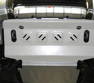 Защита радиатора для Mitsubishi Pajero IV (2006-н.в.) «Rival» 333.4012.1