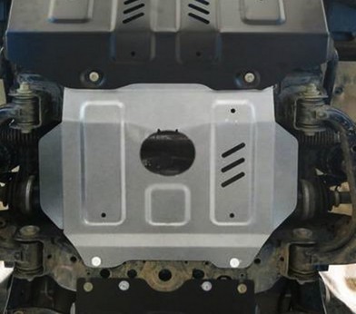 Защита радиатора и картера часть 2 для Toyota Hilux (2015-н.в.) «Rival» 3.9502.1