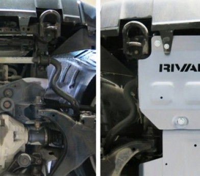Защита радиатора для Toyota Tundra (2007-н.в.) «Rival» 333.9509.1.6
