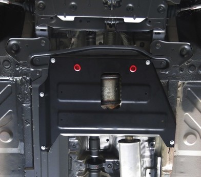 Защита кислородного датчика Nissan Terrano (2014-н.в.) «Автоброня» 111.04725.1