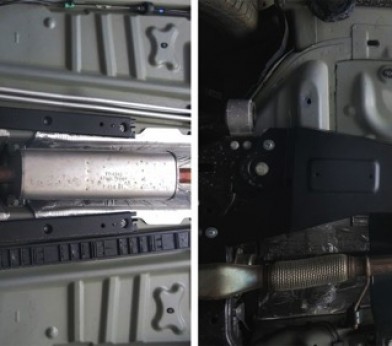 Защита трубок кондиционера Ford Explorer (2015-н.в.) «Автоброня» 111.01868.1