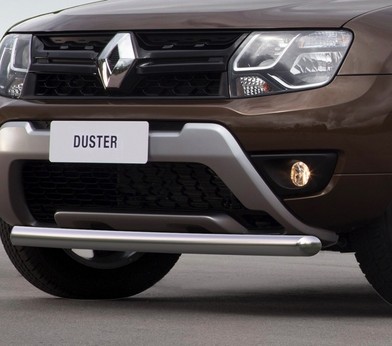 Защита переднего бампера d57 для Renault Duster (2015-) «Rival» R.4703.001