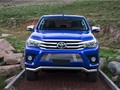 Решетка бампера d10 для Toyota Hilux (2015-) «Rival»