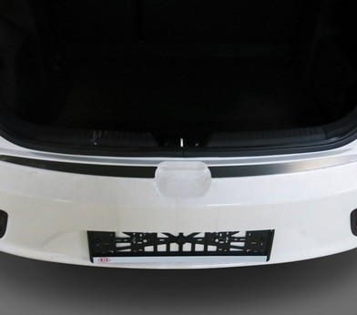 Накладка на задний бампер для Kia Ceed (2015-09.2018) хэтчбек «Rival» NB.H.2804.1