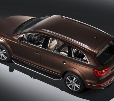 Порог-площадка «Premium» для Audi Q7 (2009-2015) «Rival» A193ALP.5801.3