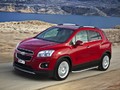 Порог-площадка «Premium» для Chevrolet Tracker (2013-) «Rival»