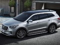 Порог-площадка «Premium» для Hyundai Grand Santa Fe (2012-2016-) «Rival»
