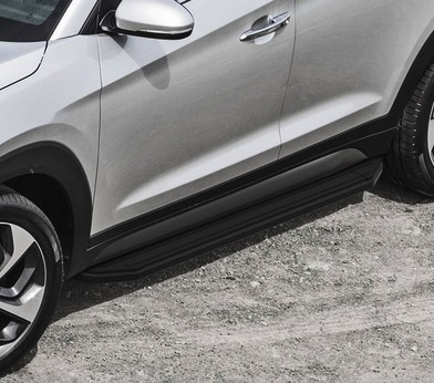 Порог-площадка «Premium-Black» для Hyundai Tucson (2015-) «Rival» A173ALB.2309.1