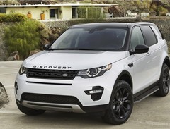 Порог-площадка «Premium» для Land Rover Discovery Sport (2014-) «Rival»