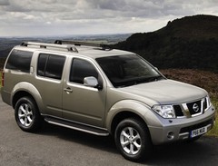 Порог-площадка «Premium» для Nissan Pathfinder (2004-2010-2014) «Rival»