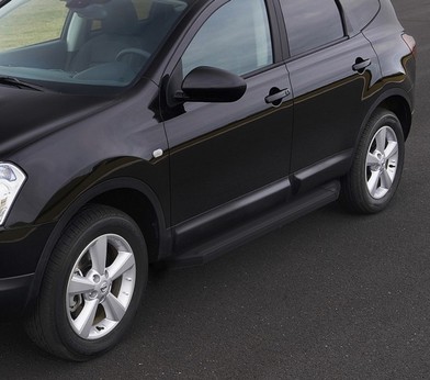 Порог-площадка «Premium-Black» для Nissan X-Trail (2015-) «Rival» A173ALB.4704.1