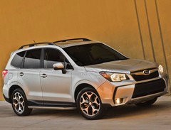 Порог-площадка «Premium» для Subaru Forester (2013-2015-) «Rival»