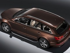 Порог-площадка «Premium» для Volkswagen Touareg (2010-2014-2018) «Rival»