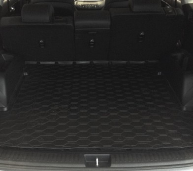 Коврик багажника для Kia Sorento Prime (2015-н.в.) внедорожник 5-дв. 7 мест, сложенный 3 ряд «Rival» 12804004