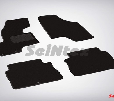 Коврики ворсовые для Hyundai Santa Fe II (2010-2012) «Seintex»