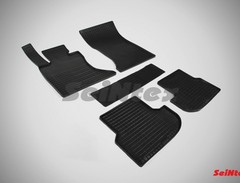 Коврики салона «сетка» для BMW 5 Series F10 (2013-2016) 4WD «Seintex»