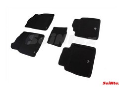 Коврики салона 3D Lexus ES VI (2012-н.в.) черные «Seintex»