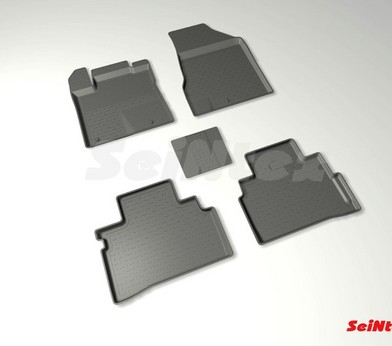 Коврики салона с высоким бортом для Suzuki SX4 II (2013-н.в.) «Seintex»