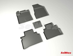 Коврики салона с высоким бортом для Suzuki SX4 II (2013-н.в.) «Seintex»