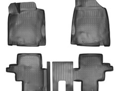 Коврики в салон 3D Nissan Pathfinder IV (2014-н.в.) «Norplast»