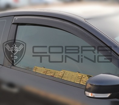 Дефлекторы боковых окон для Mercedes Benz E-klasse Coupe (C207) 2013 «Cobra Tuning» M34213